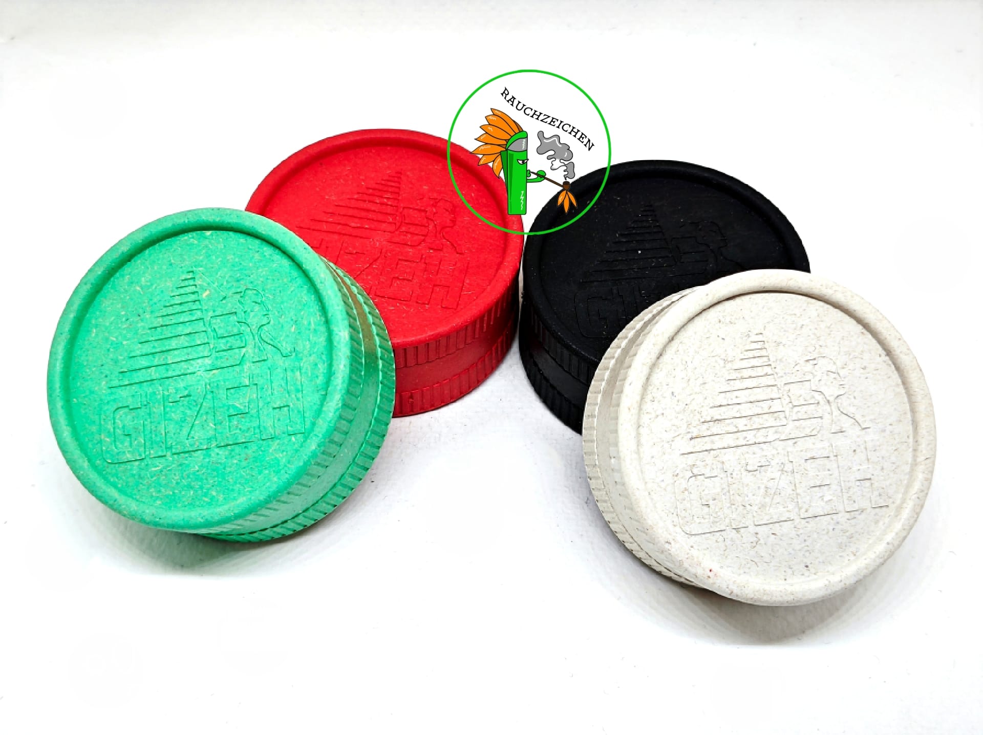 Gizeh Hemp Grinder 55mm 4er Set